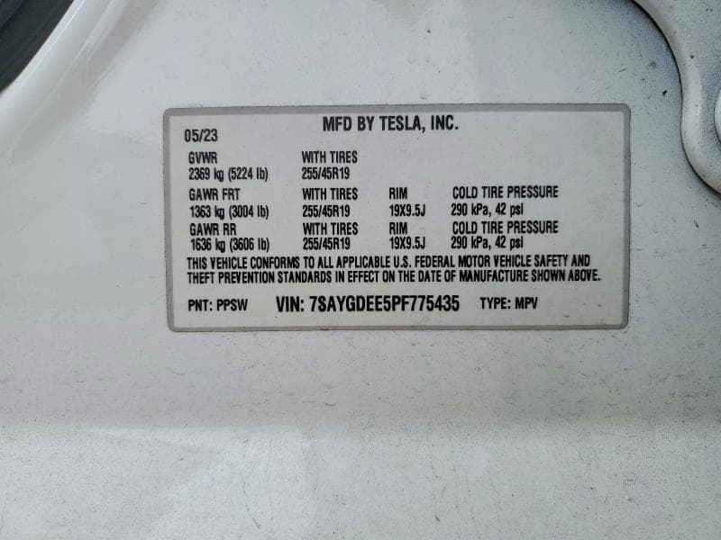 2023 TESLA MODEL Y 13
