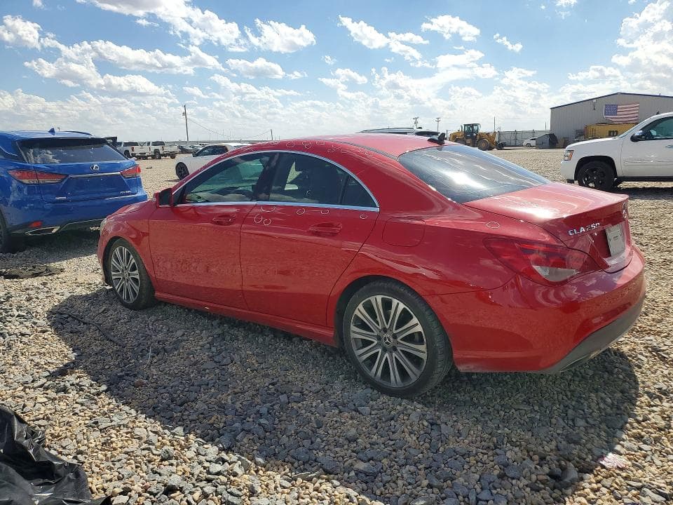 2018 MERCEDES-BENZ CLA 250 250 2