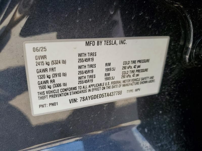 2026 TESLA MODEL Y 13