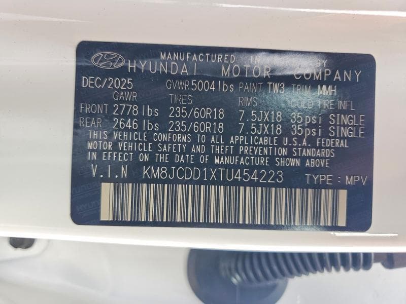 2026 HYUNDAI TUCSON SEL CONVENIENCE 12