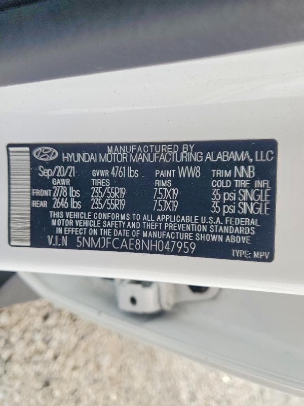 2022 HYUNDAI TUCSON SEL 13