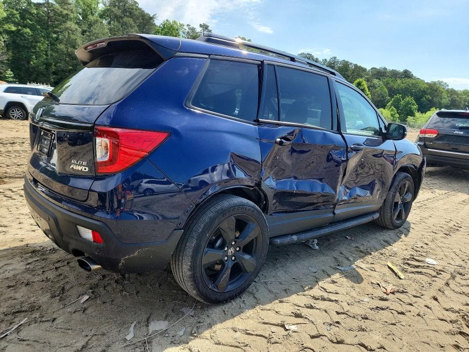 2019 HONDA PASSPORT ELITE ELITE 3