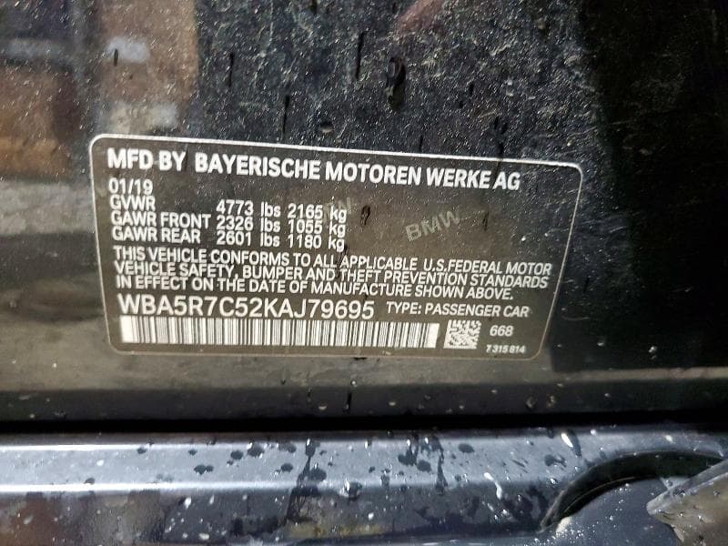 2019 BMW 330XI 12