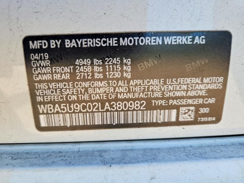 2020 BMW M340XI 13