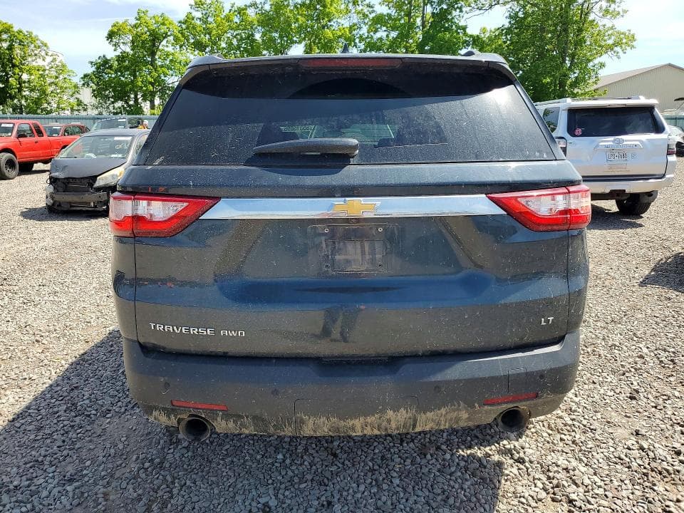 2020 CHEVROLET TRAVERSE LT LT 6