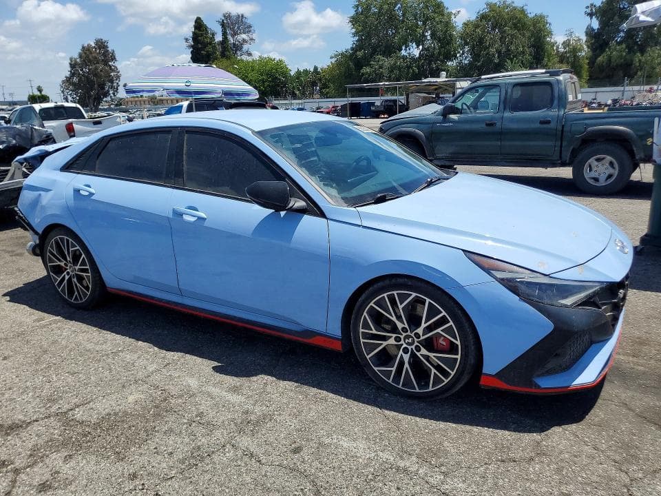 2022 HYUNDAI ELANTRA N BASE 4