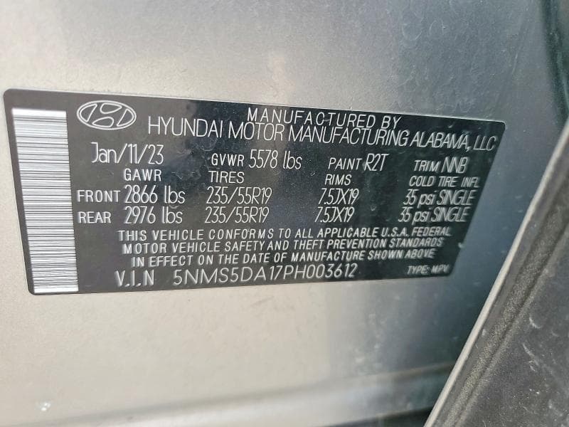 2023 HYUNDAI SANTA FE LIMITED 14