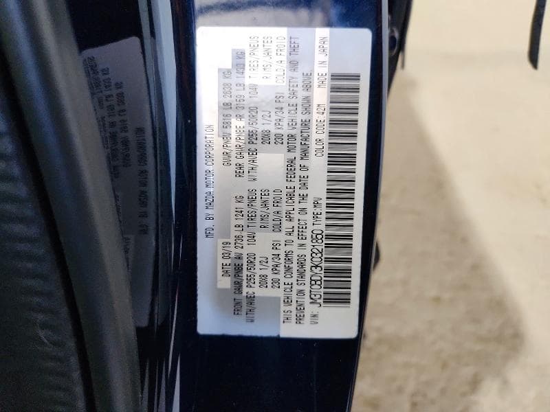 2019 MAZDA CX-9 GRAND TOURING 14