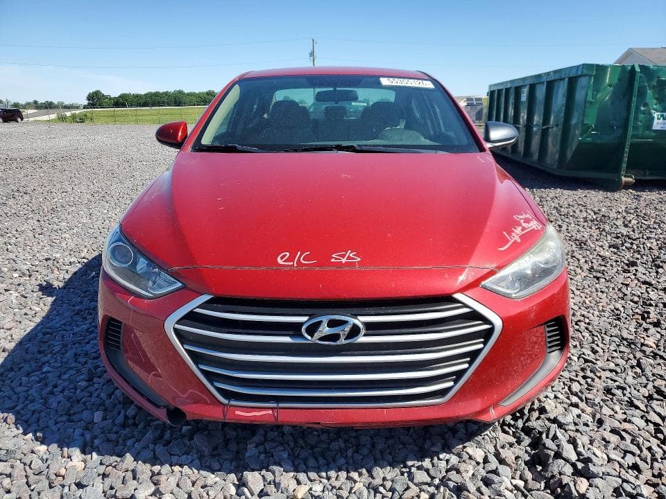 2018 HYUNDAI ELANTRA SEL SEL 5