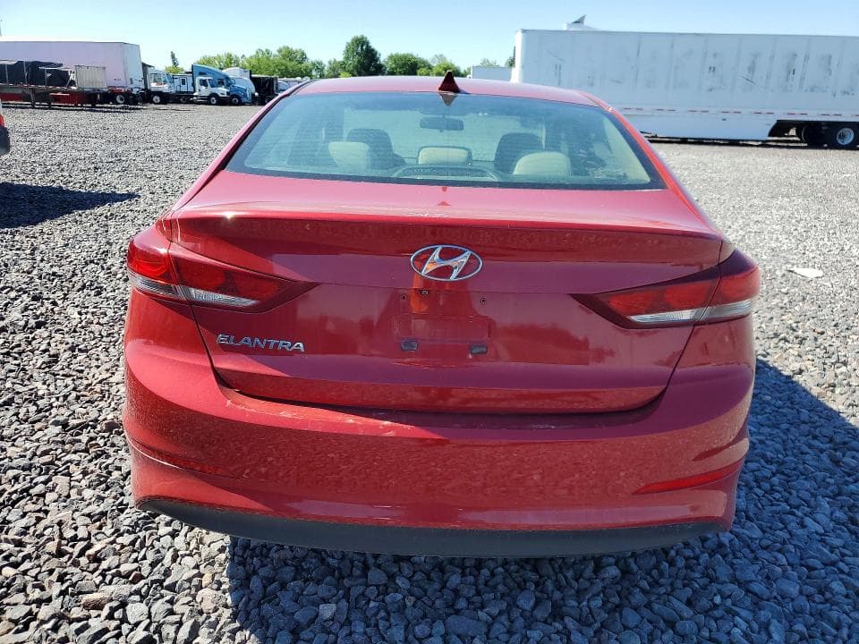 2018 HYUNDAI ELANTRA SEL SEL 6