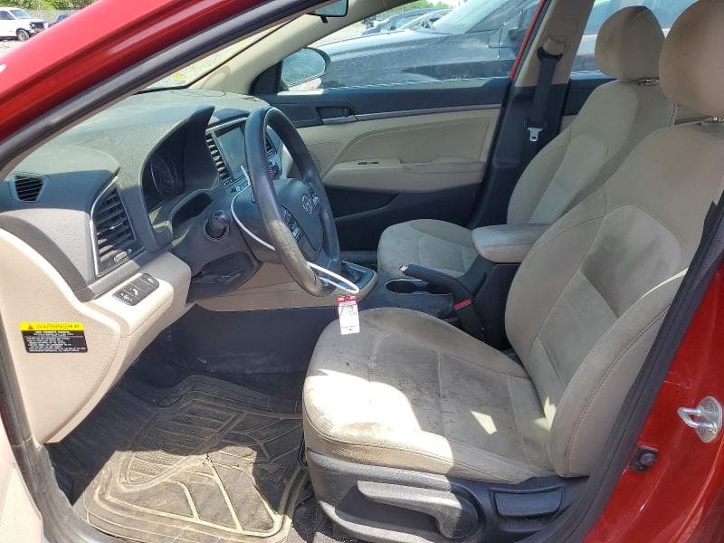 2018 HYUNDAI ELANTRA SEL SEL 7
