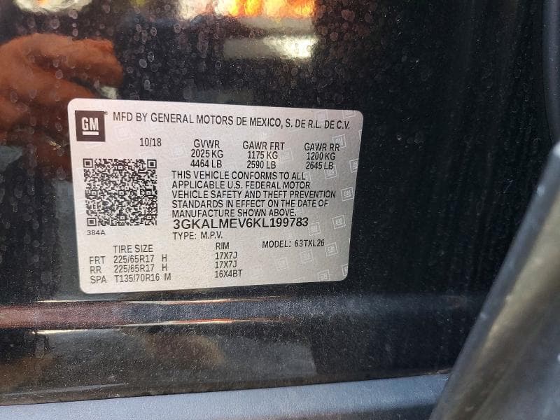 2019 GMC TERRAIN SLE 13