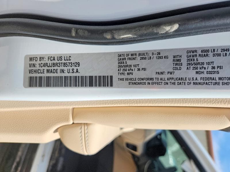 2026 JEEP GRAND CHEROKEE L LIMITED 14