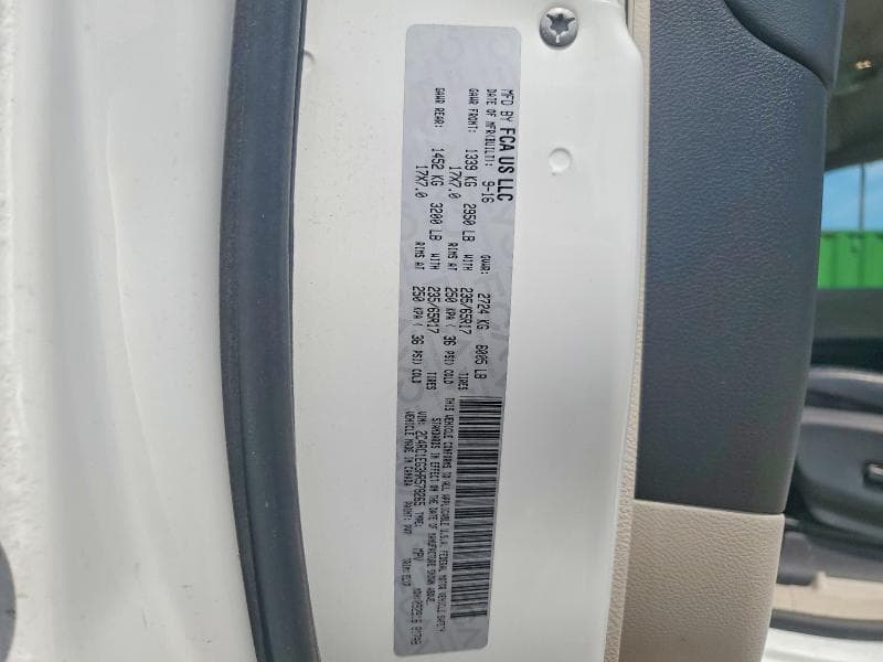 2017 CHRYSLER PACIFICA TOURING L PLUS 13