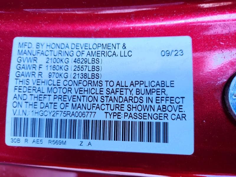 2024 HONDA ACCORD HYBRID SPORT-L 12
