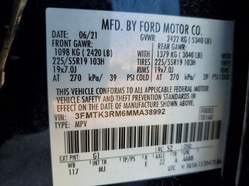 2021 FORD MUSTANG MACH-E PREMIUM PREMIUM 13