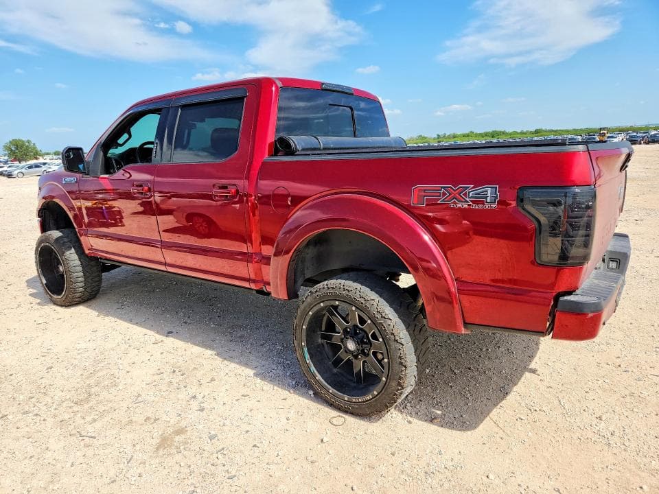 2018 FORD F150 SUPERCREW SUPERCREW 2