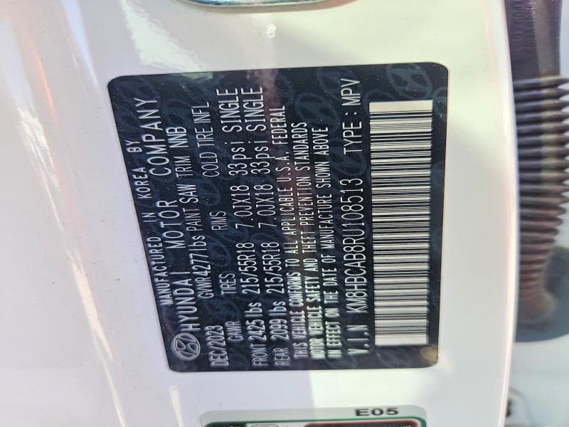 2024 HYUNDAI KONA SEL SEL 13