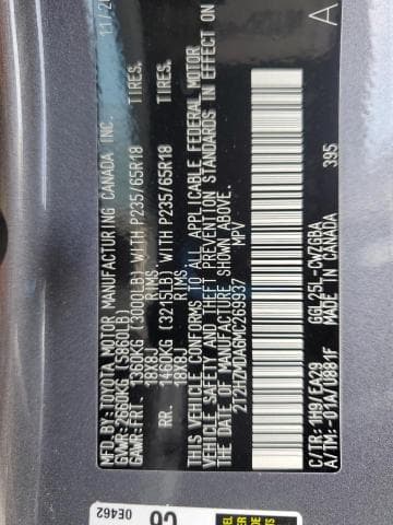 2021 LEXUS RX 350 350 15