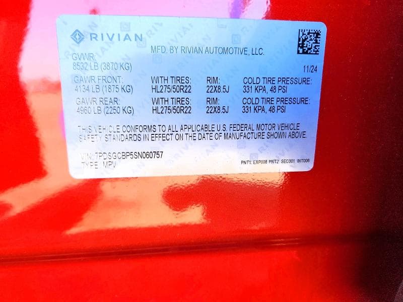 2025 RIVIAN R1S PREMIUM 13