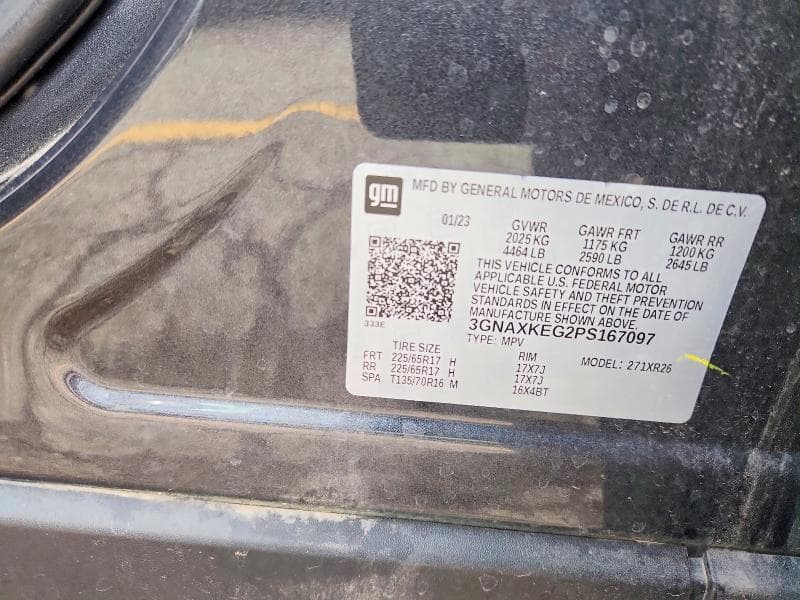 2023 CHEVROLET EQUINOX LT 12