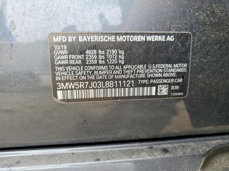 2020 BMW 330XI 13