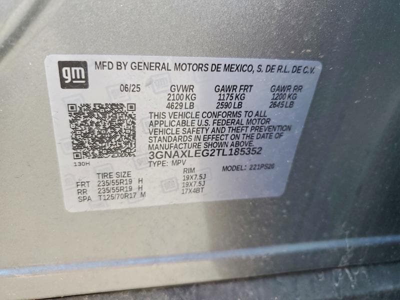 2026 CHEVROLET EQUINOX RS RS 13