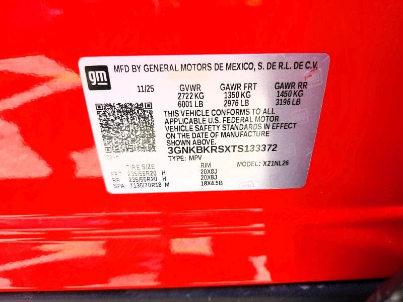2026 CHEVROLET BLAZER RS RS 12