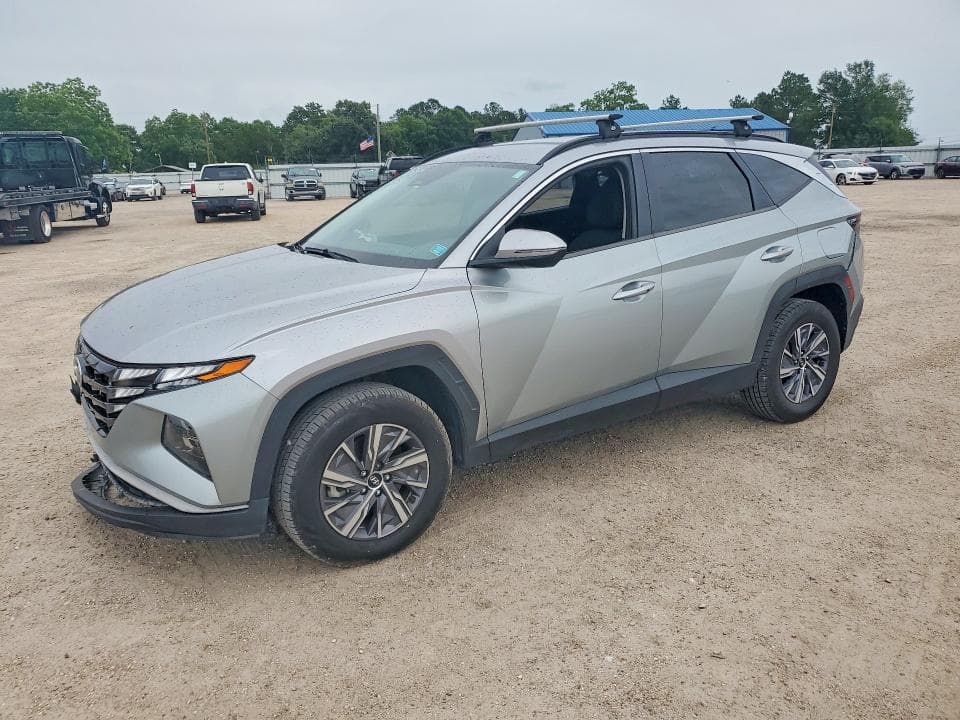 2022 HYUNDAI TUCSON BLUE - 1