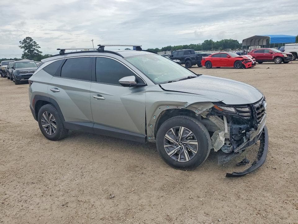 2022 HYUNDAI TUCSON BLUE 4