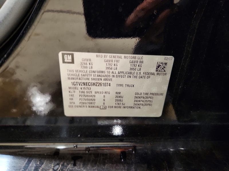 2017 GMC SIERRA K1500 SLT K1500 SLT 12