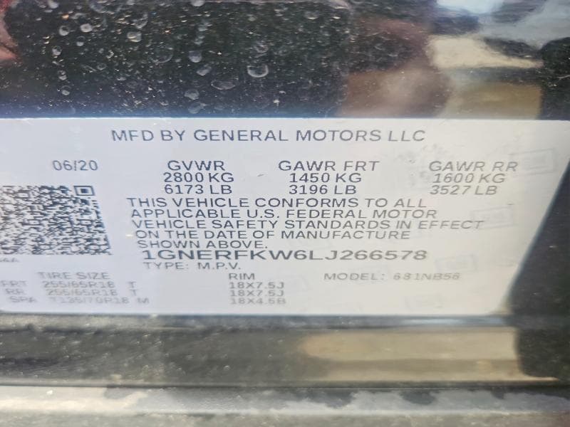2020 CHEVROLET TRAVERSE LS LS 13