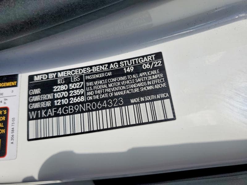 2022 MERCEDES-BENZ C 300 300 13