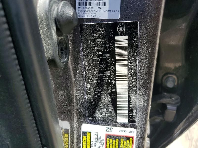 2023 TOYOTA CAMRY SE SE 12