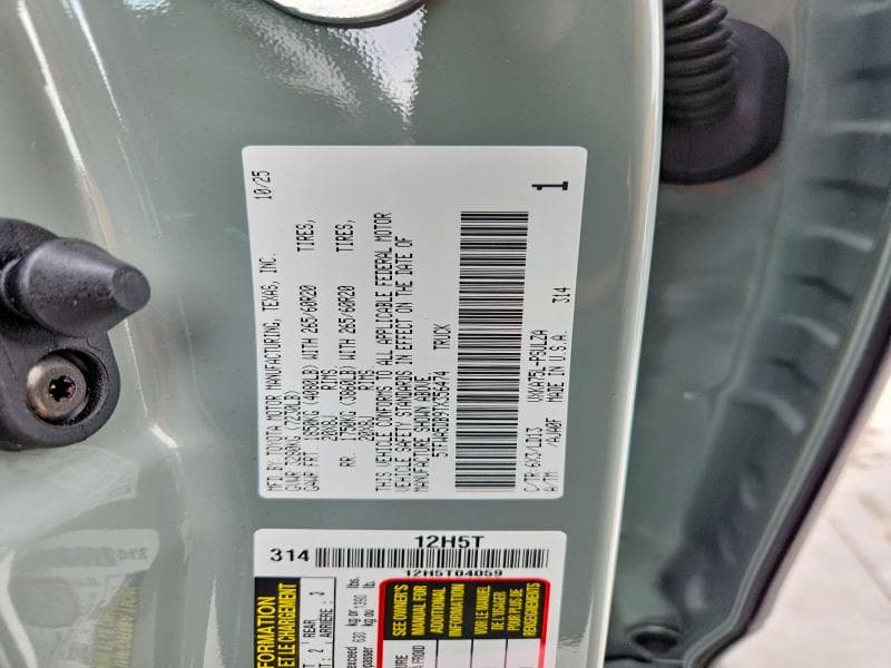 2026 TOYOTA TUNDRA LIMITED LIMITED 12