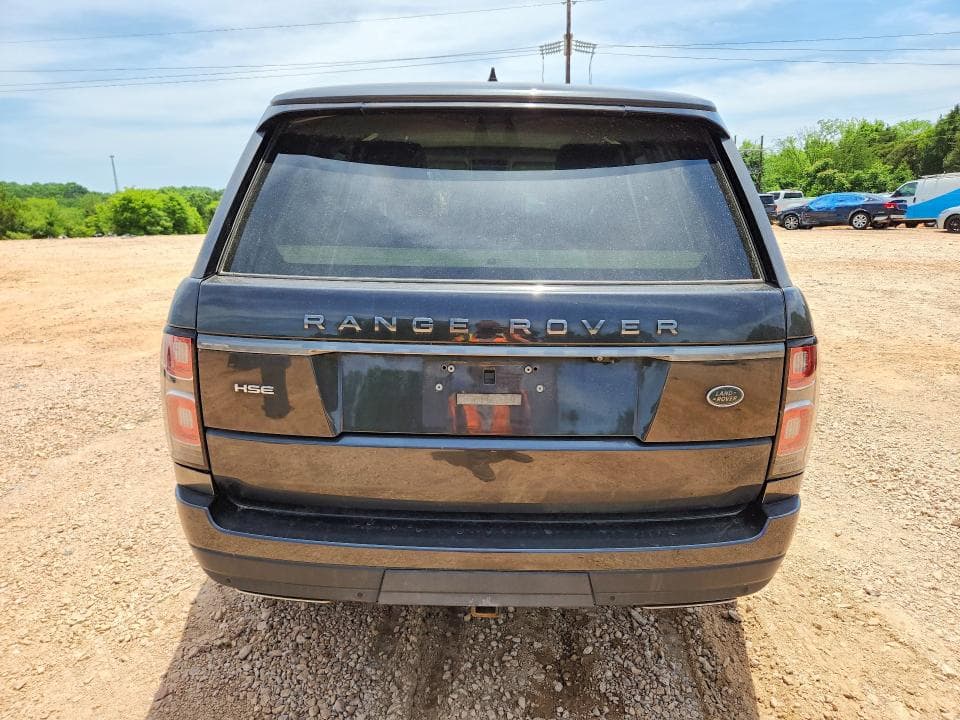 2018 LAND ROVER RANGE ROVER HSE HSE 6