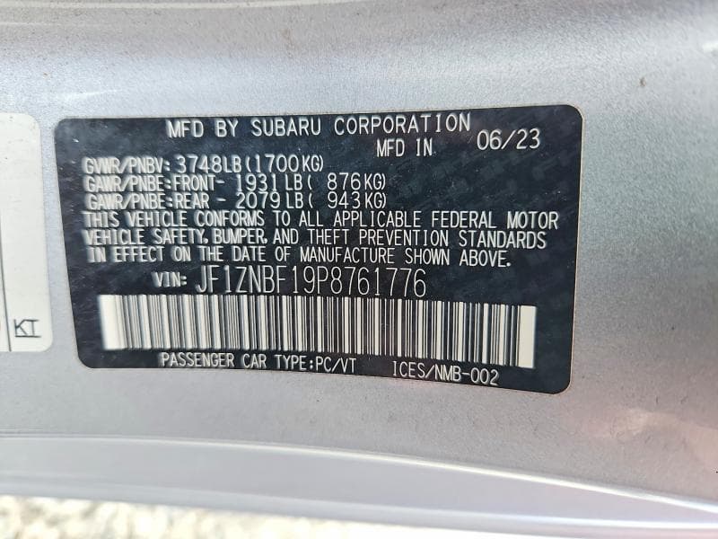2023 TOYOTA GR 86 PREMIUM PREMIUM 13