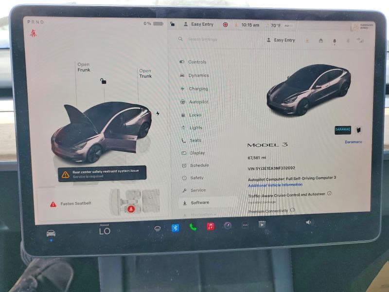 2022 TESLA MODEL 3 9
