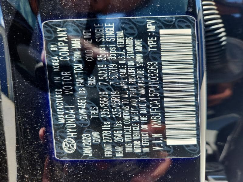 2023 HYUNDAI TUCSON SEL CONVENIENCE 13
