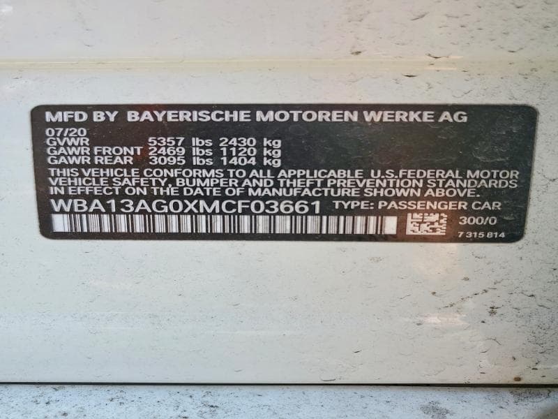 2021 BMW 530E 13