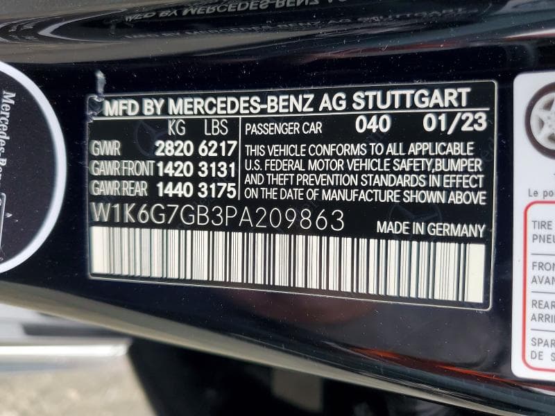 2023 MERCEDES-BENZ S 580 4MATIC 13
