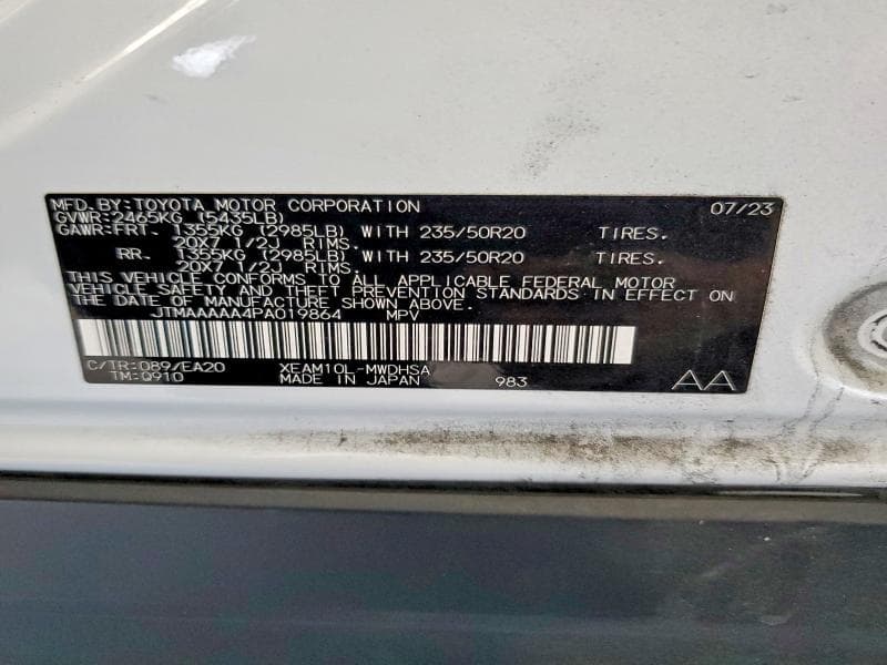 2023 TOYOTA BZ4X LIMITED 13