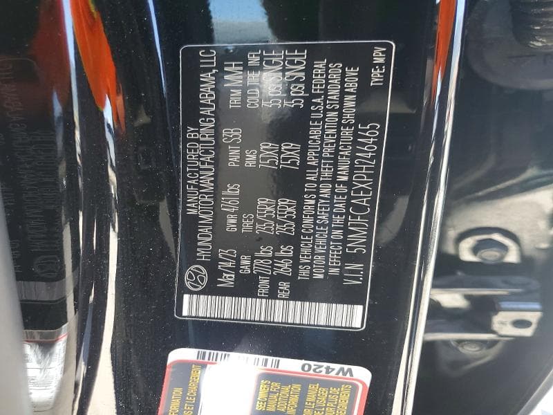 2023 HYUNDAI TUCSON SEL SEL 12