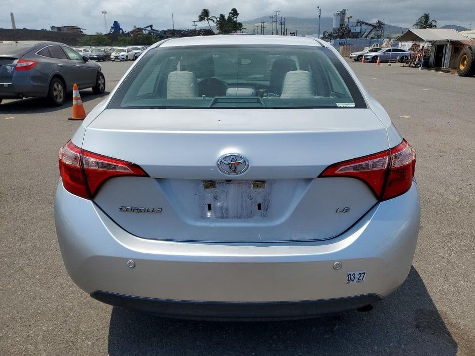 2019 TOYOTA COROLLA L L 6