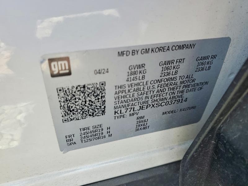 2025 CHEVROLET TRAX 2RS 13