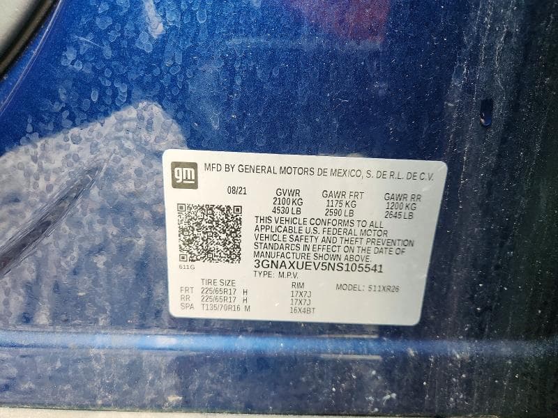 2022 CHEVROLET EQUINOX LT 13