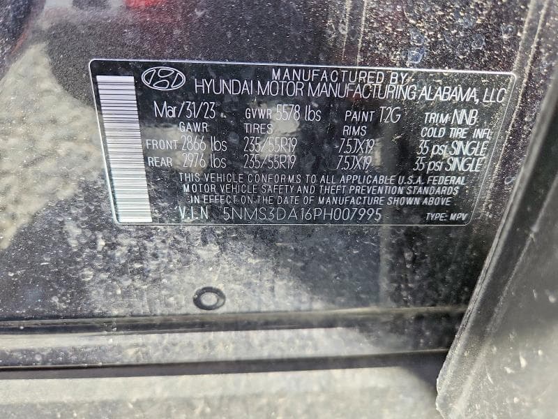 2023 HYUNDAI SANTA FE SEL PREMIUM SEL PREMIUM 14