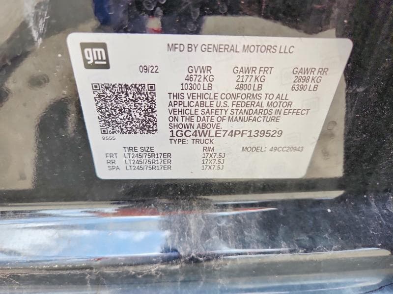 2023 CHEVROLET SILVERADO C2500 HEAVY DUTY 12
