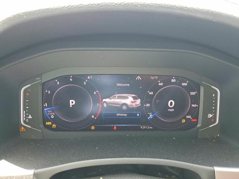 2019 VOLKSWAGEN ATLAS SEL 9