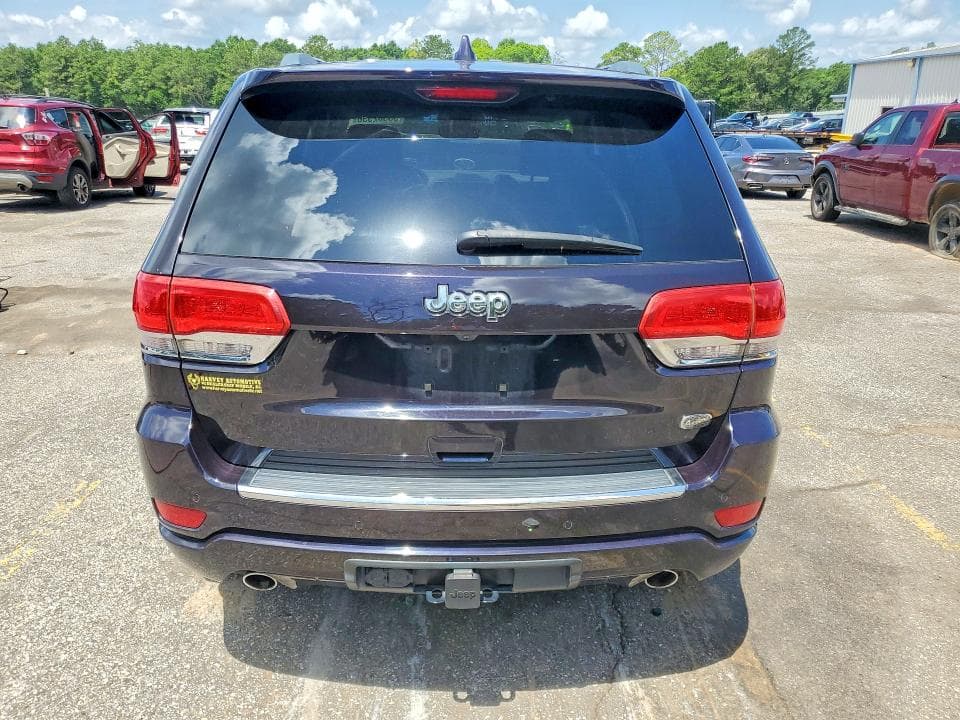 2018 JEEP GRAND CHEROKEE OVERLAND OVERLAND 6